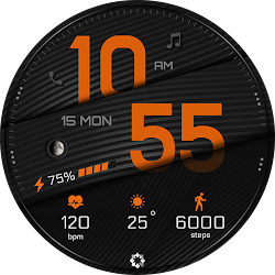A395 Minimal Wear OS Face