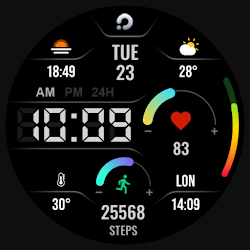 ACTIVE 11 Digital Watch Face