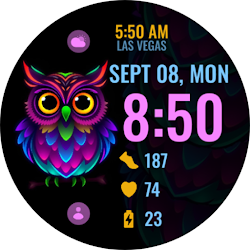 ANIMALS | Owl Neon