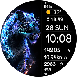DIGI ANIMALS WS13 Watch face
