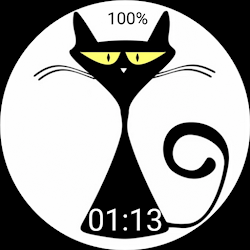 Happy Halloween Cute Black Cat