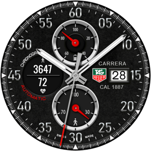 Tag Carrera Watch face