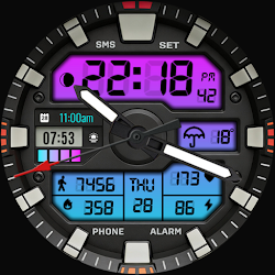 Atlas Era Hybrid Watch Face