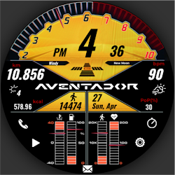 Aventador Watch Face