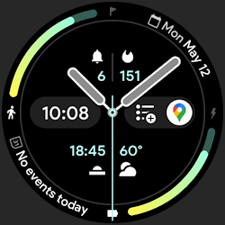 Fit Dash A: Watch face