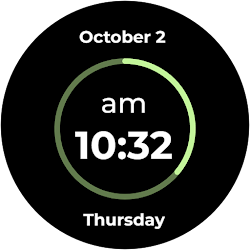 Binary Date WatchFace
