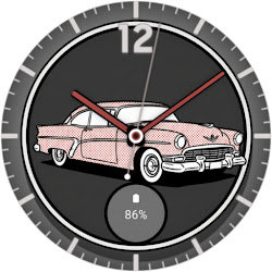 Retro Car - Watch Face