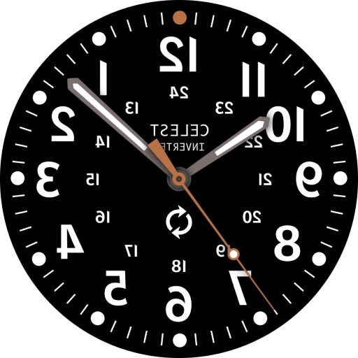 CELEST5405 Mirrored Watch