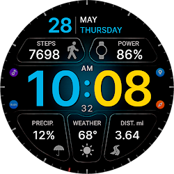CFS155 Sport Digital WatchFace