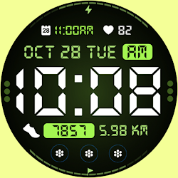 CH054 Digital watch face