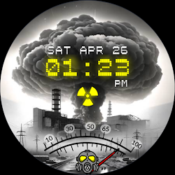 Chernobyl Radiation Watch Face