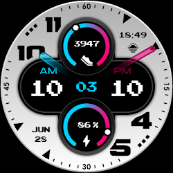Classic - Hybrid | watch face
