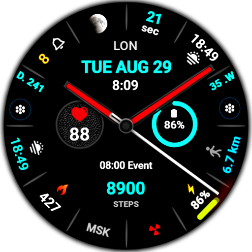 Classic informative Black 26