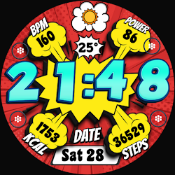 Comic Special Watch Face
