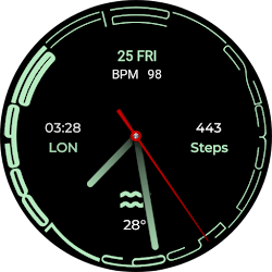 Contour Analog WF Wear OS 4+