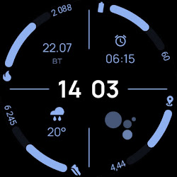 Digital Watchface D12