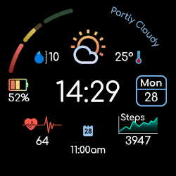 Digital Watchface D14
