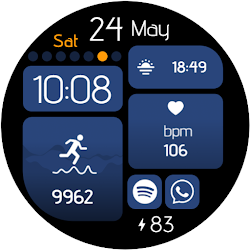 Digital Watchface D15