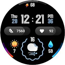 Digital Watchface D16