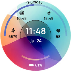 Digital Watchface D18
