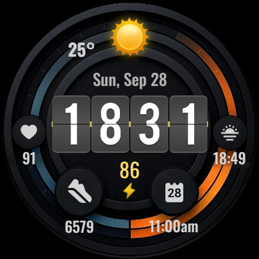 Digital watchface D21