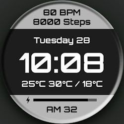 DADAM112: Digital Watch Face
