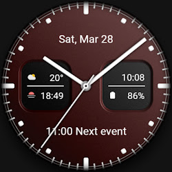 DADAM128: Analog Watch Face
