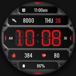 DADAM132: Digital Watch Face