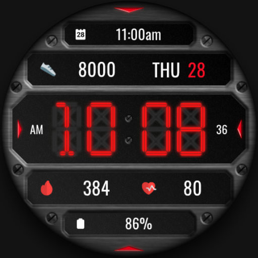 DADAM132: Digital Watch Face