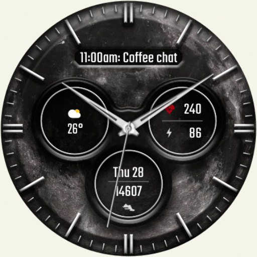 DADAM69: Lunar Watch Face