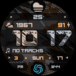 Military Camo Watch Face 017