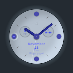 DB: Plain 3D Watch face