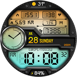 DIGI DALANOM WS12 Watch face