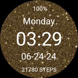 Digital Gold Glitter Sparkles
