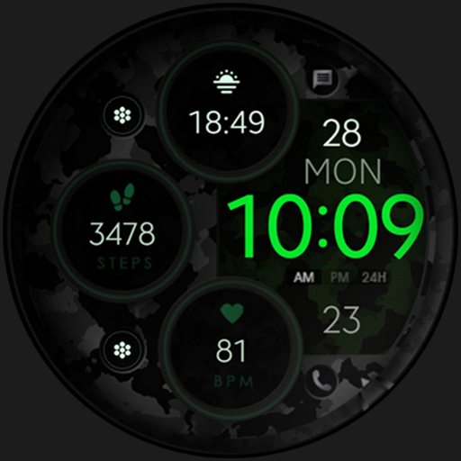 Dream 46 camo watch face