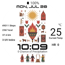 Earthy Life Watch Face