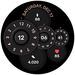 Photo SLR 3 Digital Watch Face