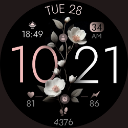 Floral Elegance Watch Face