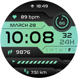 Flux Watch Face