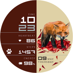 Fox Watch Face