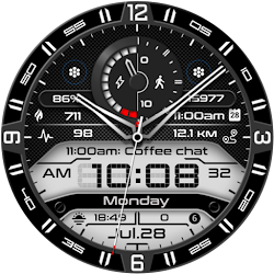 PT13 Hybrid Watch Face