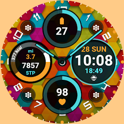 Retro Chic Watch Face