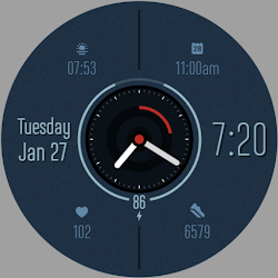 Hybrid watch face H1