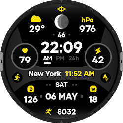 Halcyon: Digital Watch Face