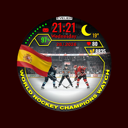 Evelien Hockey Watch Face G4