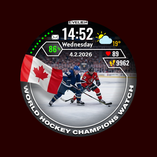 Evelien Hockey Watch Face
