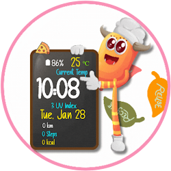 Hotty Dog Animated Watch Face