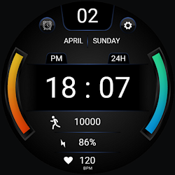IA92 Digital Watchface