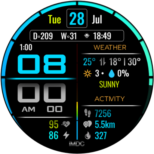 iMDC 067 Clarity Watch Face