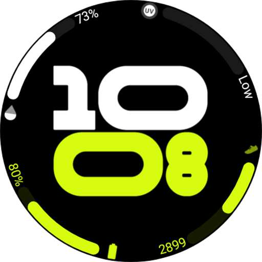 Dynamic Digits Watch Face